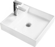 Mexen Blanca umývadlo na dosku 44 x 44 cm, biela - 21624400