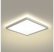 Brilagi - LED Kúpeľňové svietidlo ULTRA SLIM LED/24W/230V 42x42 cm biela IP54 BG2095
