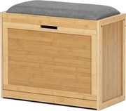 Bambusový botník prírodný DR-N1014 GREY2