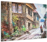 Obraz Filipínske dediny, Ázia (70x50 cm)