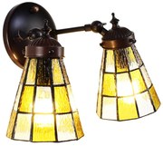 Nástenné svietidlo vitráž 30*23 SKAT