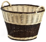 Prútený záhradný/drevený košík Menta IIpriemer 50(cm) x v. 35(cm)