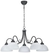 Jupiter 1491 - Luster na reťazi SAGA 5xE27/60W/230V