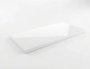 Krycia doska SAT Cube Way 100x3,6x44,7 cm biela lesklá CUBE346KD10036BL