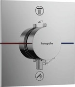 Sprchová a vaňová batéria Hansgrohe ShowerSelect Comfort E bez podomietkového telesa chróm 15572000