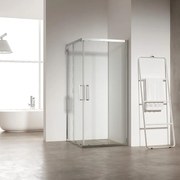 Sprchový kút Atlas 90x90x210 chróm