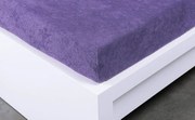 Froté plachta 90 × 200 cm Exclusive – fialová