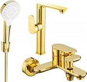 Mexen Milo R05 vaňová súprava, zlatá - 713153R05-50