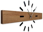 Rustikálne dubové hodiny – minimalistická škandinávska dekorácia I SENTOP MAS021-3072-akcia20