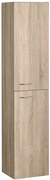 Aqualine Aqualine, ZOJA/KERAMIA FRESH skrinka vysoká 30x140x20cm, dub platin, 51157