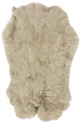 Béžová králičie kože Rabbi - 30 * 2 * 40cm