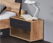 Nočný stolík Liverpool, dub%