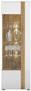 Vitrína Adagio 02L dub castello/biely lesk