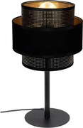 Stolná lampa NESS 1xE27/60W/230V čierna