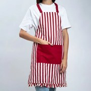 Kuchynská zástera TRUDY červená 703430