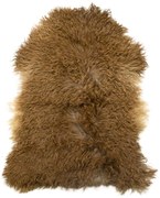 Hnedá ovčej kože - 60 * 90 * 2cm