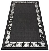 Koberec SIZAL FLAT 49373690 grécky, krémový / čierny