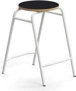 Stolička ALTUS, výška 590 mm, biela/antracit