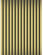 Mexen Lam-B, stenové lamely 275 × 31,5 cm, HDF doska 4 mm, zlatá, S100-275317-2812-057