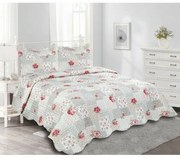 Prehoz na posteľ Patchwork Idea, 230 x 250 cm, 2 ks 50 x 70 cm, 230 x 250 cm