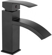 Mexen Libra, umývadlová batéria, čierna matná, 745100-70