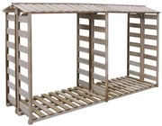 Prístrešok na drevo 300x90x176 cm, impregnovaná borovica