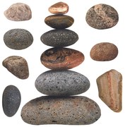 Samolepiaca dekorácia Stones, 30 x 30 cm