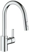 Grohe Feel drezová batéria s vyťahovacou spŕškou, 2 prúdy chróm 31486001 G31486001