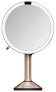 Kozmetické zrkadlo s osvetlením/zväčšovacie (5x) ø 20 cm Sensor Trio – simplehuman