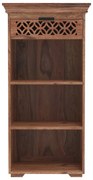 Knižnica Mira 60x120x45 indický masív palisander Only stain