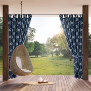 Dekorstudio Záhradný záves s potlačou GARDEN 14 na putkách Rozmer závesu: 155x200cm