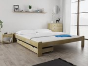 Posteľ Ada 180 x 200 cm, borovica Rošt: S latkovým roštom, Matrac: Matrac Somnia 18 cm