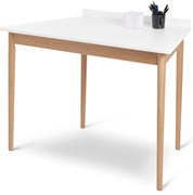 Písací stôl v tvare lichobežníka