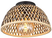 Globo 15767D - Prisadený luster COLLY 1xE27/15W/230V bambus