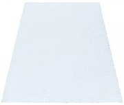 Koberec shaggy Sydney biely