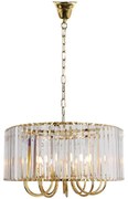 Zuma Line 1906/6 - Luster na reťazi PARIS 6xE14/40W/230V zlatá