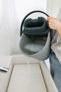 York Kruhový vedro s plochou stierkou Eco Ego