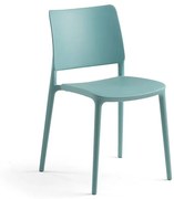 Plastová stolička RIO, tyrkysová