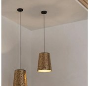 Eglo 390292 - Luster na lanku CASTUERA 1xE27/25W/230V zlatá/ružová