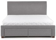 Posteľ Modena 160 sivá