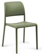 Stima Plastová stolička RIVA Vyberte odtieň ->: Agave - Zelená
