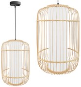 Toolight Toolight, stropné svietidlo 1xE27 APP1577-5C, prírodná hnedá, OSW-03611