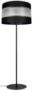Stojacia lampa CORAL 1xE27/60W/230V čierna