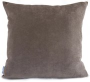 DEKORAČNÁ OBLIEČKA NA VANKÚŠ VELURI 40X40CM HNEDÁ