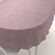 Biante Zamatový oválny obrus Velvet Prémium SVP-031 Tmavo staroružový 50x100 cm