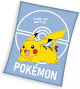 Carbotex Detská deka Pokémon Volím si teba Pikachu, 110 x 140 cm