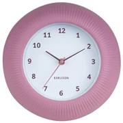 Nástenné hodiny Tender Rib Karlsson KA6048PI, 25cm