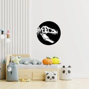 PIPPER. Kruhová samolepka na stenu "T-Rex kostra" Veľkosť: 60 cm