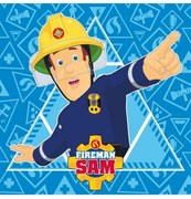 FARO Detský uterák Požiarnik Sam 30x30 cm