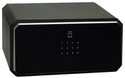 Oceľový sejf s elektronickým zámkom na číselný kód a odtlačok prsta RICHTER RS.23.LUX.FIN, RICHTER černá